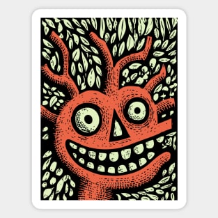Mischievous Tree Monster | The Forest Sprite Magnet